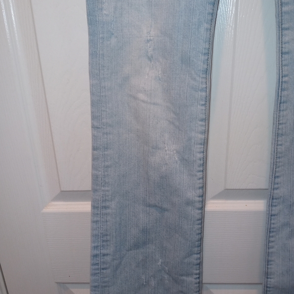 Seven7Jeans 25 BellBottom Baby Blue Jeans - Picture 9 of 11